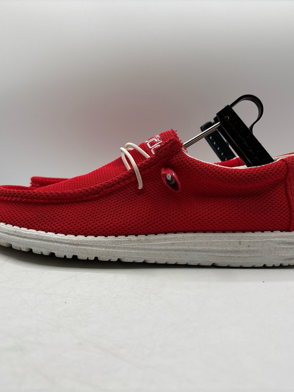 Hey Dude Wally Sox Flame Mens Red Size 11 150209757 Casual Comfort Slip On Shoes